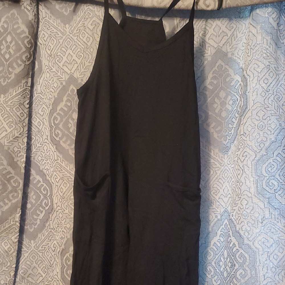 Black Strappy Dress - Picture 2 of 4